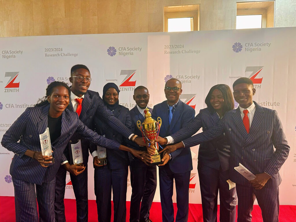 UNILAG Students Win 2023/2024 CFA Institute Research Challenge