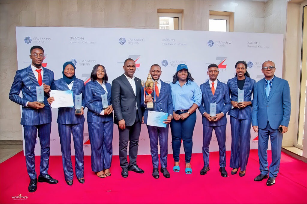 UNILAG Students Win 2023/2024 CFA Institute Research Challenge