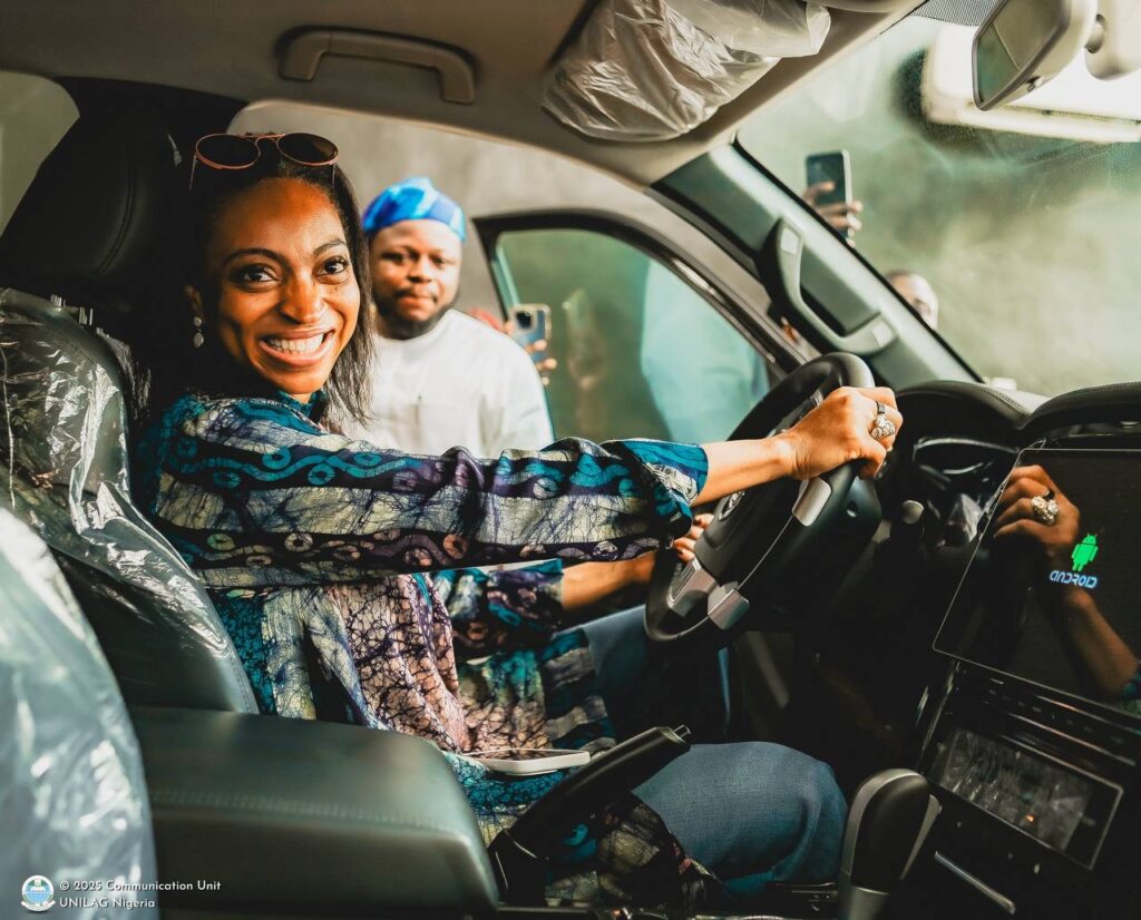 Driving Innovation, Inspiring Hope: UNILAG Receives Minister Jumoke Oduwole in a Landmark Moment